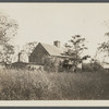 Old house. NW corner Montauk Highway and road to Speonk shore. Remsenburg, Southampton