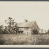 Old house. NW corner Montauk Highway and road to Speonk shore. Remsenburg, Southampton