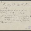 Rocky Bluff Restaurant. North side North Road from Greenport to Southold, about 2 1/2 miles west of Greenport, back from road. S. Conklin (1873). Greenport, Southold