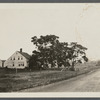 House. North side North Road to Southold, about 2 1/2 miles west of Greenport, just west of Rocky Bluff Restaurant.  Remington (1873). Greenport, Southold