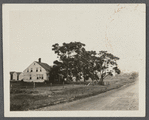 House. North side North Road to Southold, about 2 1/2 miles west of Greenport, just west of Rocky Bluff Restaurant.  Remington (1873). Greenport, Southold