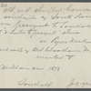 House. South side of South Road from Greenport to Southold, at 2 miles to Greenport stone, on Pipes Neck. W. Wickhan owner (1873). Pipes Neck, Southold