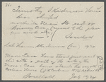 Timothy Skidmore house. North side Main St., east of Boisseau Ave. (Moved here from another site.) Southold, Southold