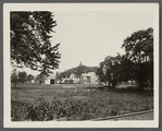 View of rear of Purcell house. Railroad Ave., south of railroad tracks. View from railroad depot. Southold, Southold