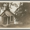 Second Southold Academy building. S.E. of Horton's Lane and railroad tracks, opened December 10, 1867. Southold, Southold