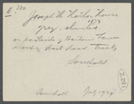 Joseph H. Horton's house (1873). East side Horton's Lane, north of railroad tracks. Southold, Southold