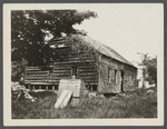 Shell of old house. Barnubus Wines? lot, northwest side of Main Street, west of Soldiers Monument. Formerly Joseph H. Horton's house. Southold, Southold