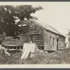 Shell of old house. Barnubus Wines? lot, northwest side of Main Street, west of Soldiers Monument. Formerly Joseph H. Horton's house. Southold, Southold