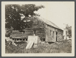 Shell of old house. Barnubus Wines? lot, northwest side of Main Street, west of Soldiers Monument. Formerly Joseph H. Horton's house. Southold, Southold