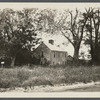 View of an old house. Eastside of Bowery Lane, north of Main Street, west of Southold Village. Southold, Southold