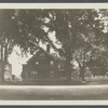 George H. Hand's house (1858). Formerly the residence of Dr. L. Beecher (1799). In 1873 it was Mrs. A. Hand Boarding House. East side Main St., south Newtons Lane. East Hampton, East Hampton