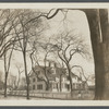 Huntting's house. East side Main Street, southeast corner plot Huntting Lane. East Hampton, East Hampton