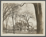 Huntting's house. East side Main Street, southeast corner plot Huntting Lane. East Hampton, East Hampton