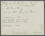 Huntting's house. East side Main Street, southeast corner plot Huntting Lane. East Hampton, East Hampton