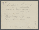 Prebysterian Parsonage. East side Main Street, south of David's Lane. East Hampton, East Hampton