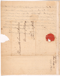 Letter from Richard Henry Lee