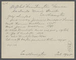 Dr. Abel Huntington house (purchased in early 19th Century). Several owners. East side Main Street, north of Jerewich Milford house. East Hampton, East Hampton