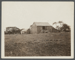 Barn. Owned by John Henry Mulford. East side Main Street, south of Dunemere Lane. East Hampton, East Hampton