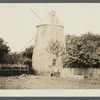 Photo of Mulford barn, windmill and Payne cottage. East side Main Street, south of Dunemere Lane. East Hampton, East Hampton