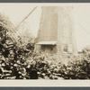 Photo of Mulford barn, windmill and Payne cottage. East side Main Street, south of Dunemere Lane. East Hampton, East Hampton