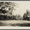 Photo of Mulford barn, windmill and Payne cottage. East side Main Street, south of Dunemere Lane. East Hampton, East Hampton