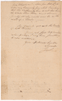 Letter from James Lovell