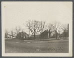 Mulford cottage next to Mulford farmhouse and Payne cottage. East side Main St., southeast corner of Dunemere Lane. East Hampton, East Hampton