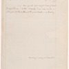 Letter from Horatio Gates