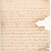 Letter from Horatio Gates