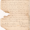 Letter from Horatio Gates