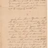 Letter from James Lovell