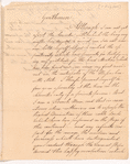 Letter from A.C. de La Luzerne to the Council of Massachusetts