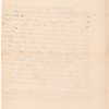 Letter to an unidentified correspondent