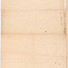 Letter to an unidentified correspondent