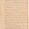 Letter to an unidentified correspondent