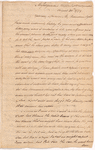 Letter to an unidentified correspondent
