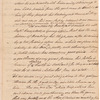 Letter to an unidentified correspondent