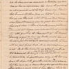 Letter to an unidentified correspondent