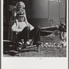 Guests at Sarasota trailer park. Sarasota, Florida.