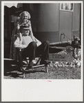 Guests at Sarasota trailer park. Sarasota, Florida.