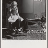 Guests at Sarasota trailer park. Sarasota, Florida.