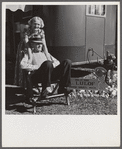 Guests at Sarasota trailer park. Sarasota, Florida.