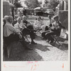 Guests at the Sarasota trailer park. Sarasota, Florida.