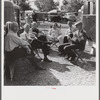 Guests at the Sarasota trailer park. Sarasota, Florida.