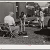Getting ready to go fishing. Sarasota trailer park, Sarasota, Florida.