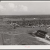 General view of Sarasota trailer park alongside baseball park. Sarasota, Florida.