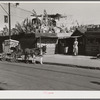 Postcard and candy shop selling souvenirs and pralines to tourists. New Orleans, Louisiana.