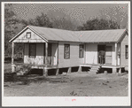Spanish trapper's new home purchased with the help of a FSA (Farm Security Administration) loan. On Delacroix Island, Louisiana. See general caption number one.