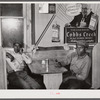 Juke joint and bar in the Belle Glade area, vegetable section of south central Florida.