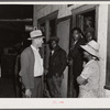 John Kirk maintaining the law and checking up on Saturday night in the Black quarter of Belle Glade, Florida